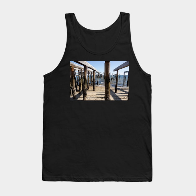 Cape Cod seafront Tank Top by sma1050